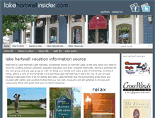 Tablet Screenshot of lakehartwellinsider.com